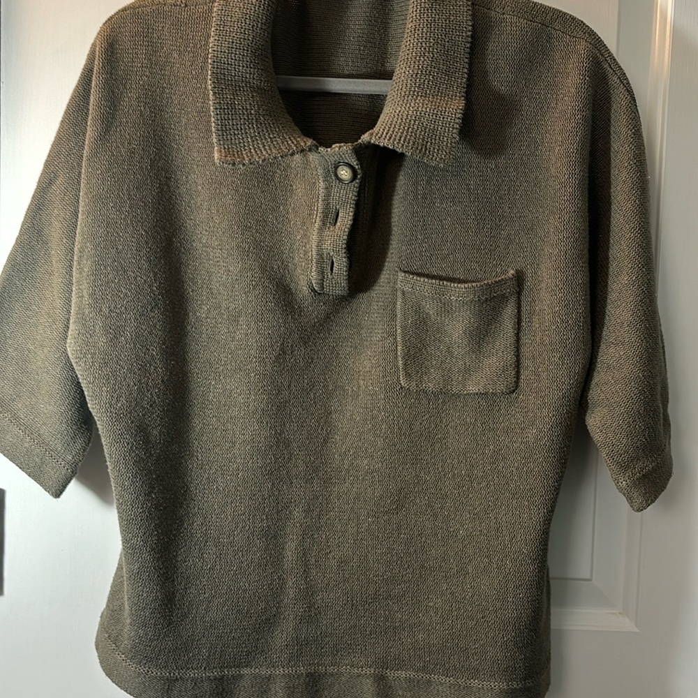 WRAP LONDON LINEN COTTON SWEATER